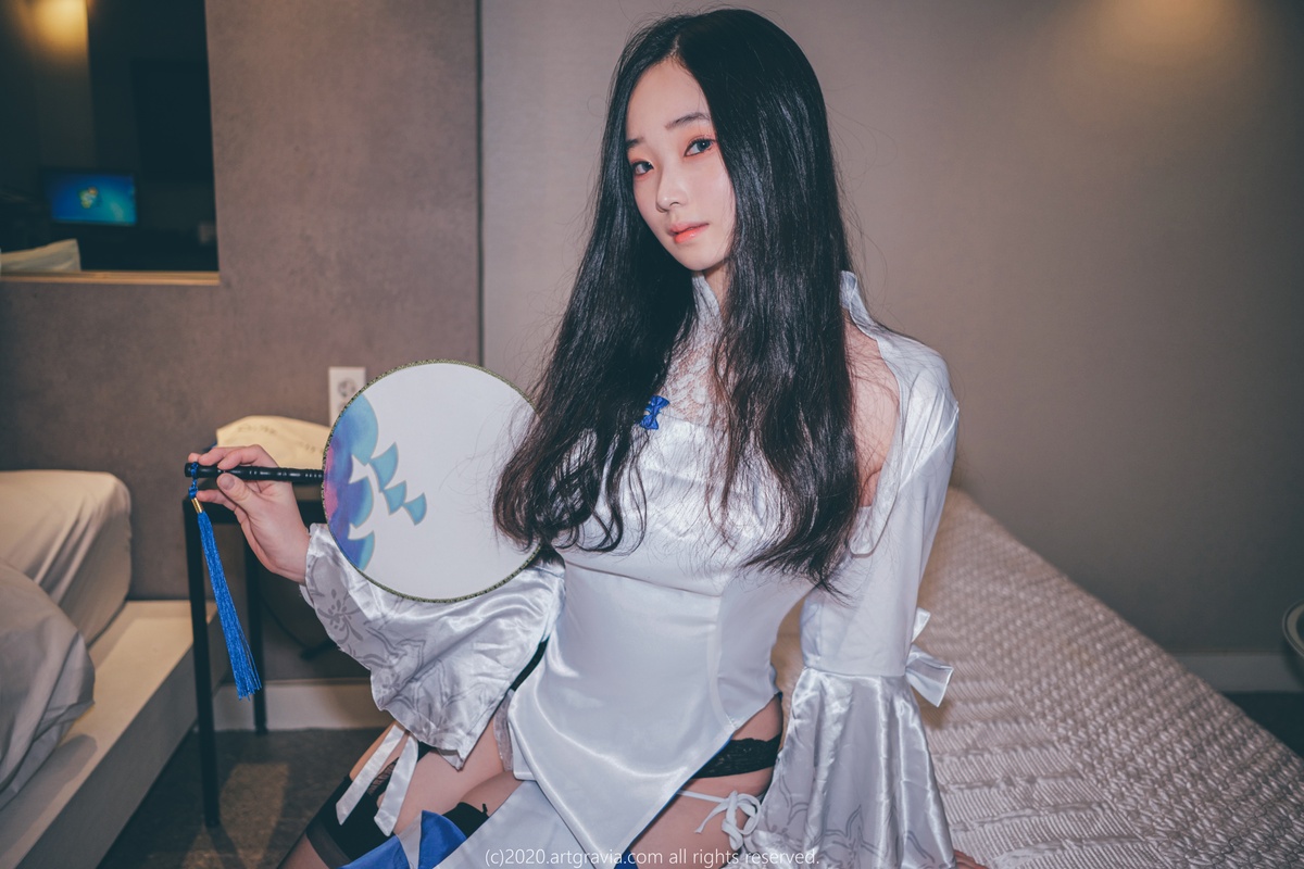 图片[2]-【cosplay】韩国网红Bambi-95式旗袍-COS世界