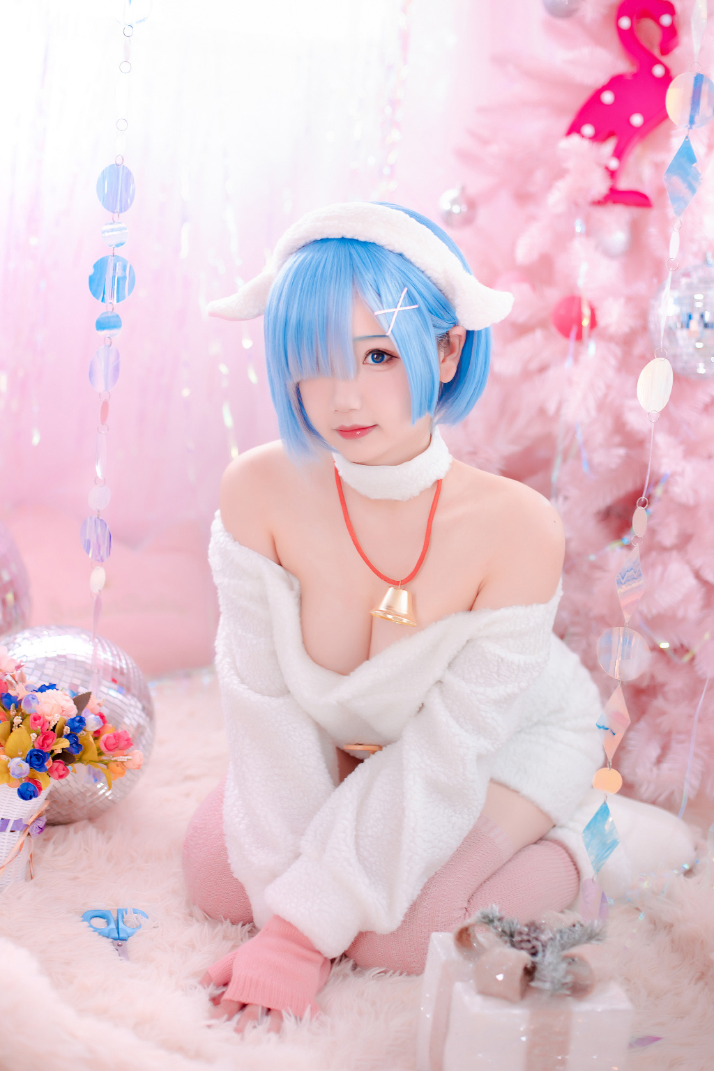 雪晴Astra-cosplay粉色梦幻-COS世界