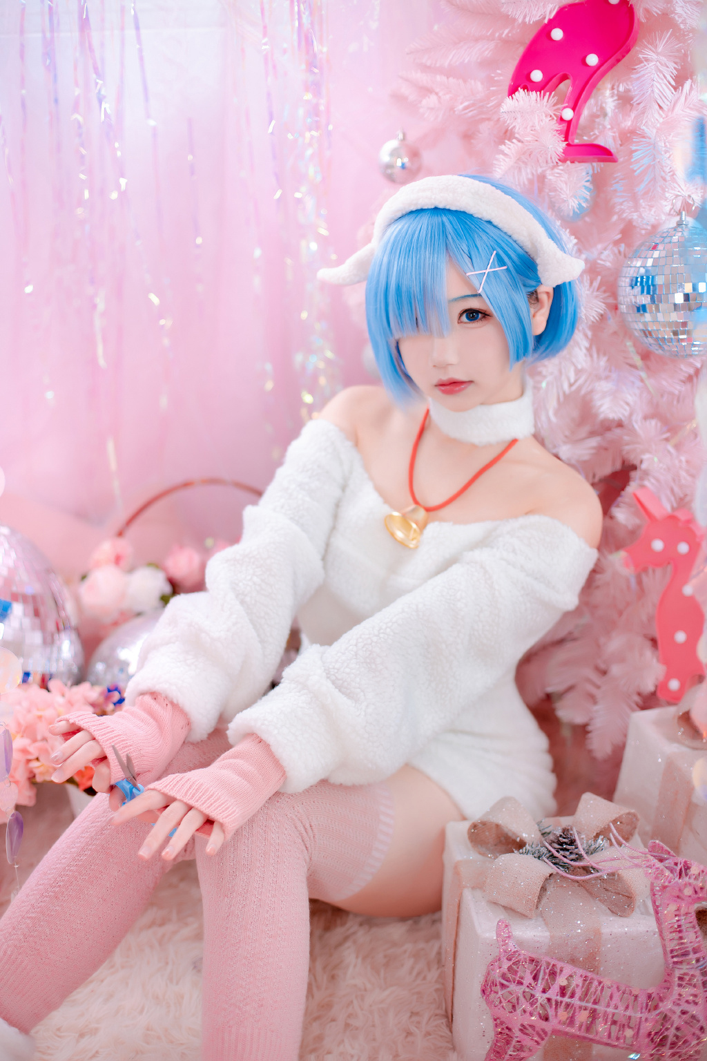图片[2]-雪晴Astra-cosplay粉色梦幻-COS世界