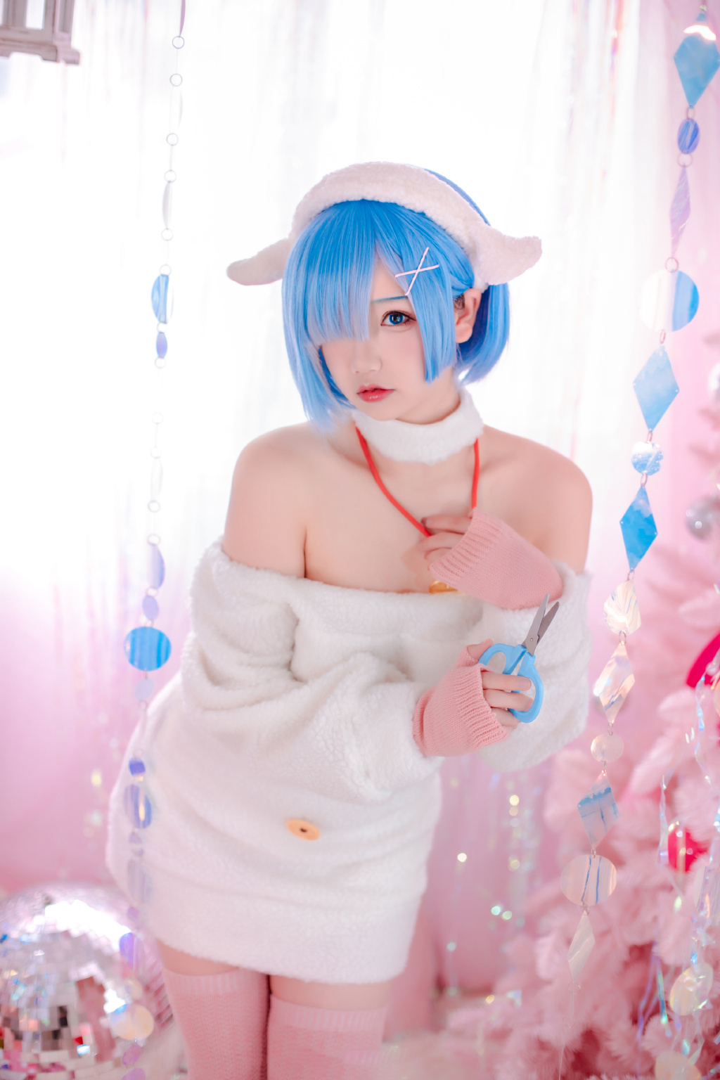 图片[4]-雪晴Astra-cosplay粉色梦幻-COS世界