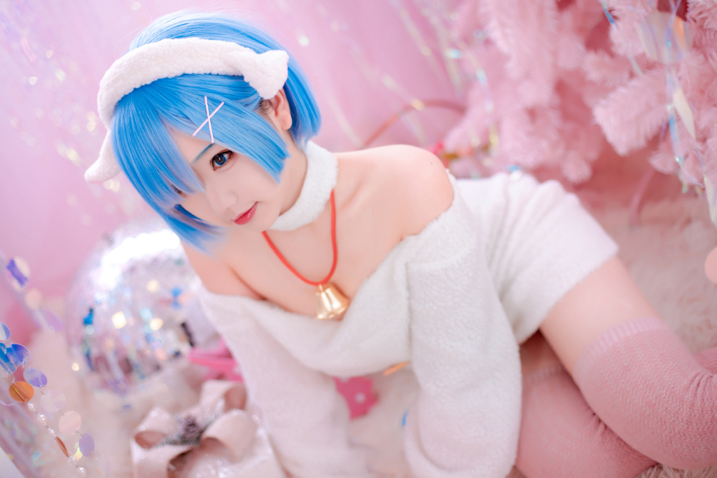 图片[3]-雪晴Astra-cosplay粉色梦幻-COS世界