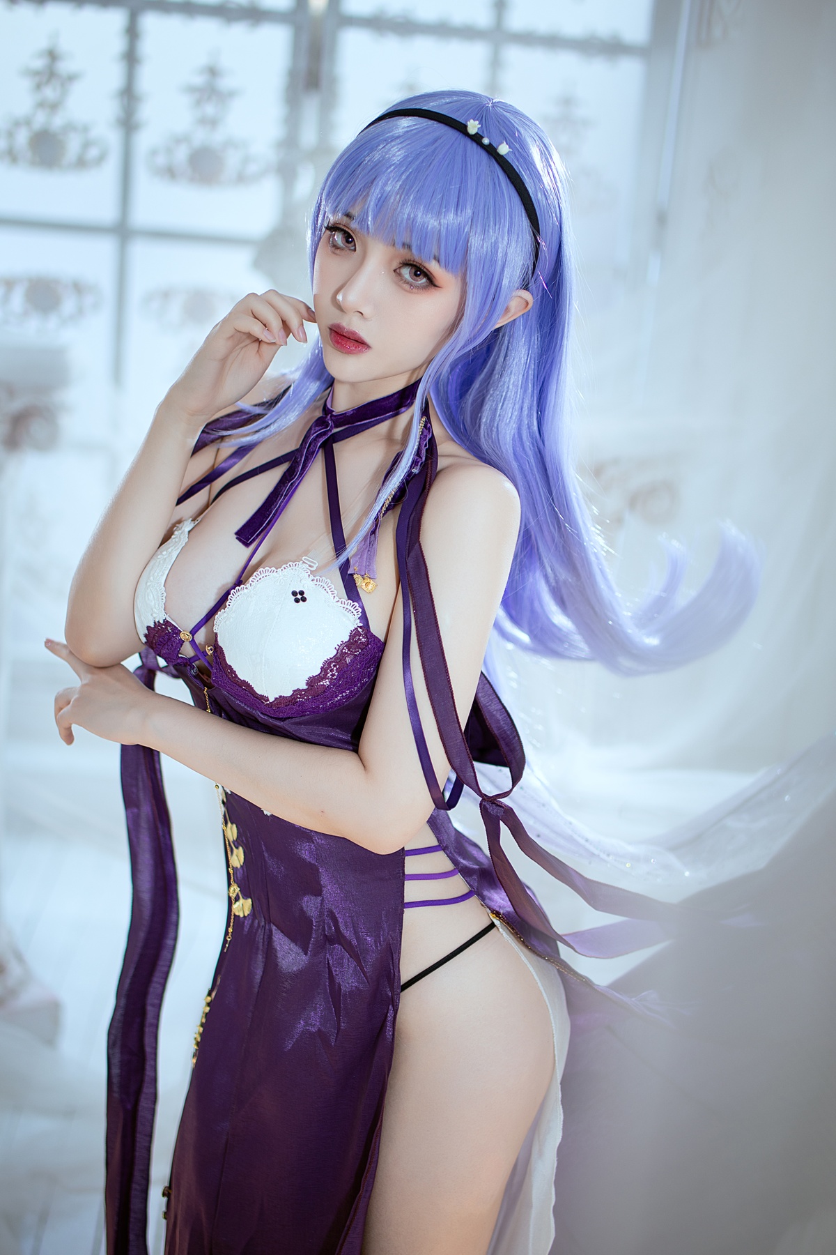 图片[4]-【coser】【雯妹不讲道理】碧蓝航线黛朵-COS世界