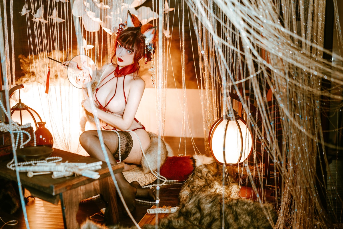 图片[3]-【coser】【雯妹不讲道理】妲己-COS世界
