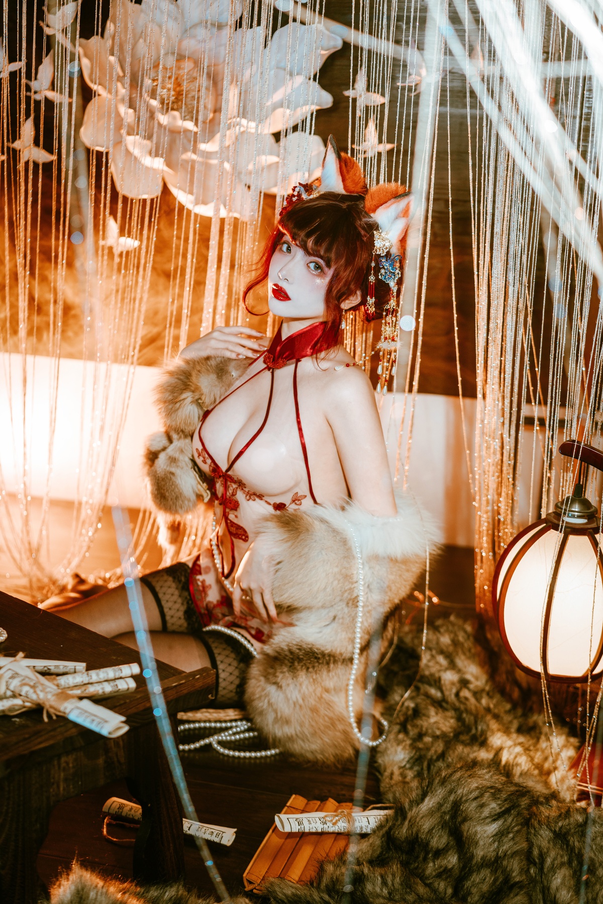 图片[2]-【coser】【雯妹不讲道理】妲己-COS世界
