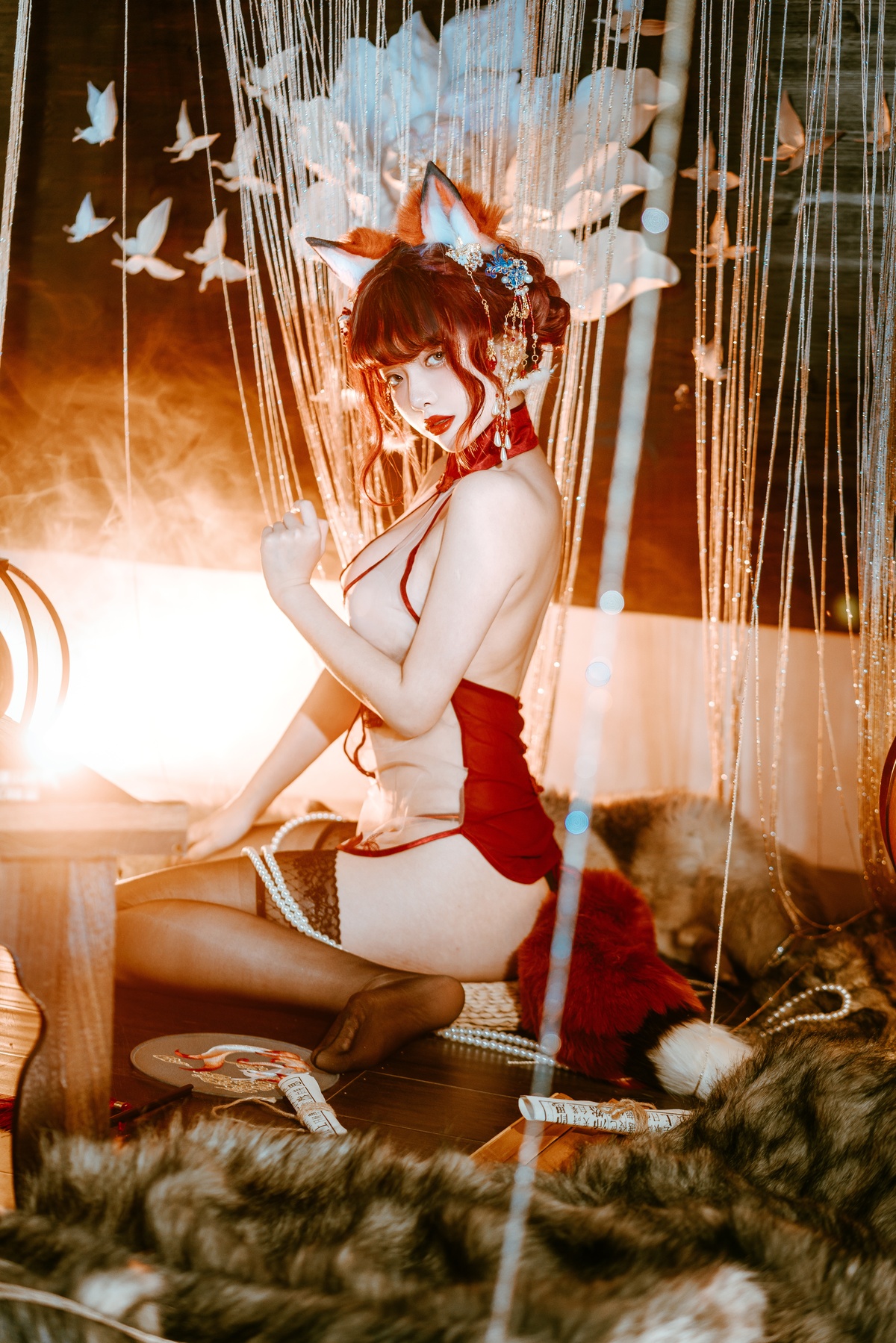 图片[5]-【coser】【雯妹不讲道理】妲己-COS世界