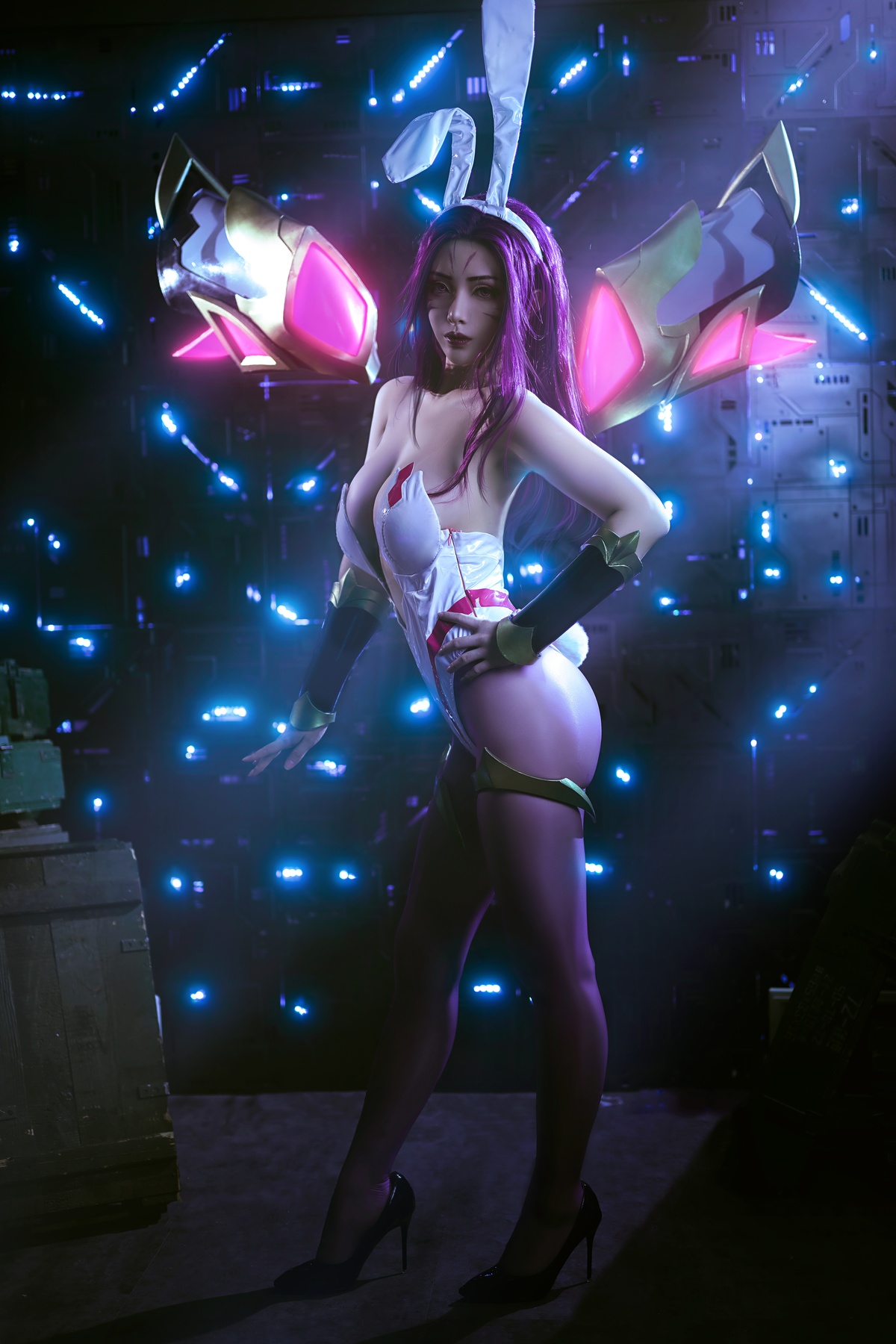 图片[4]-【coser】【雯妹不讲道理】卡莎-COS世界