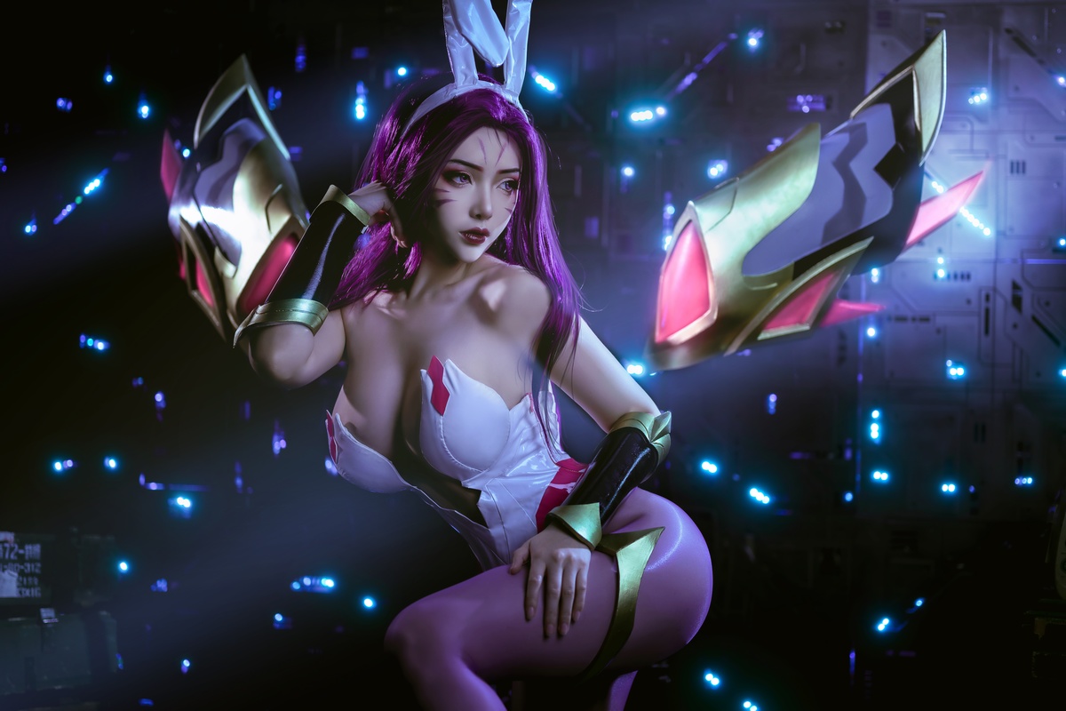 图片[5]-【coser】【雯妹不讲道理】卡莎-COS世界