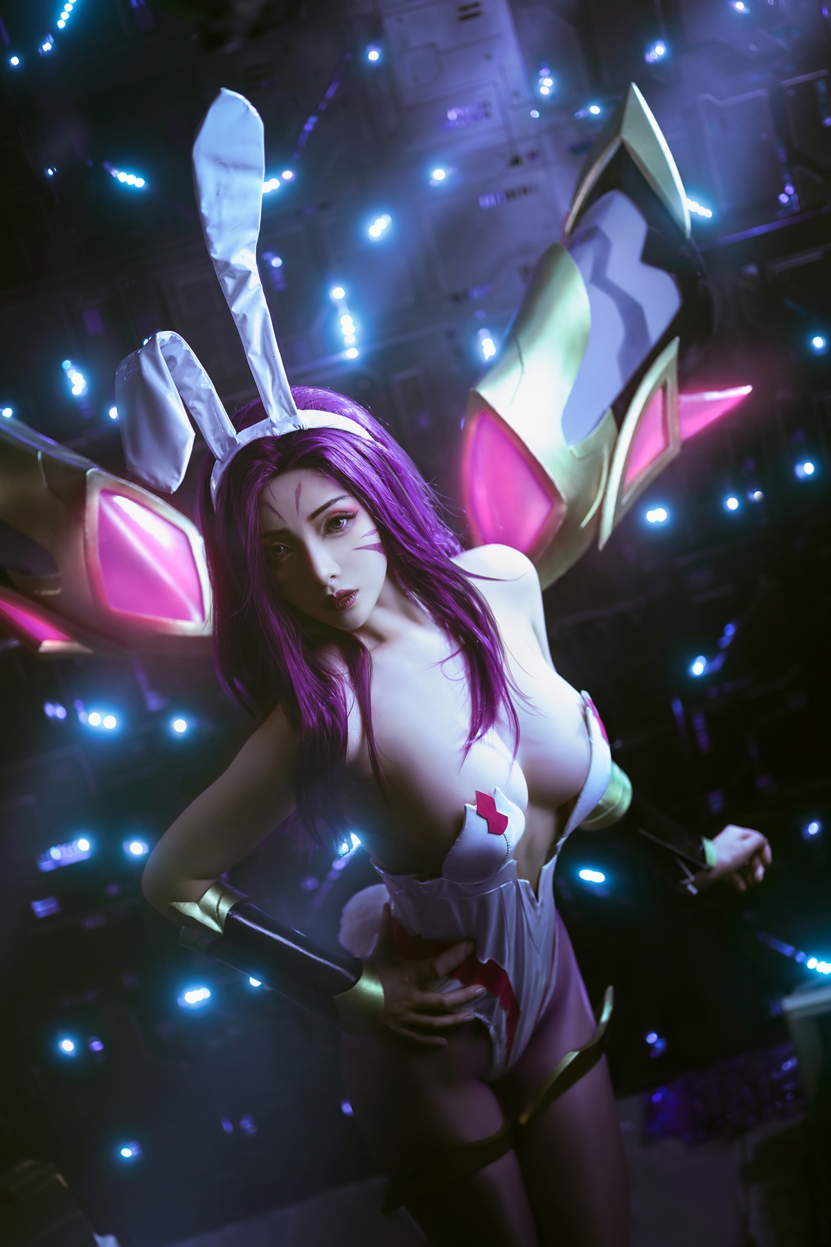 图片[3]-【coser】【雯妹不讲道理】卡莎-COS世界