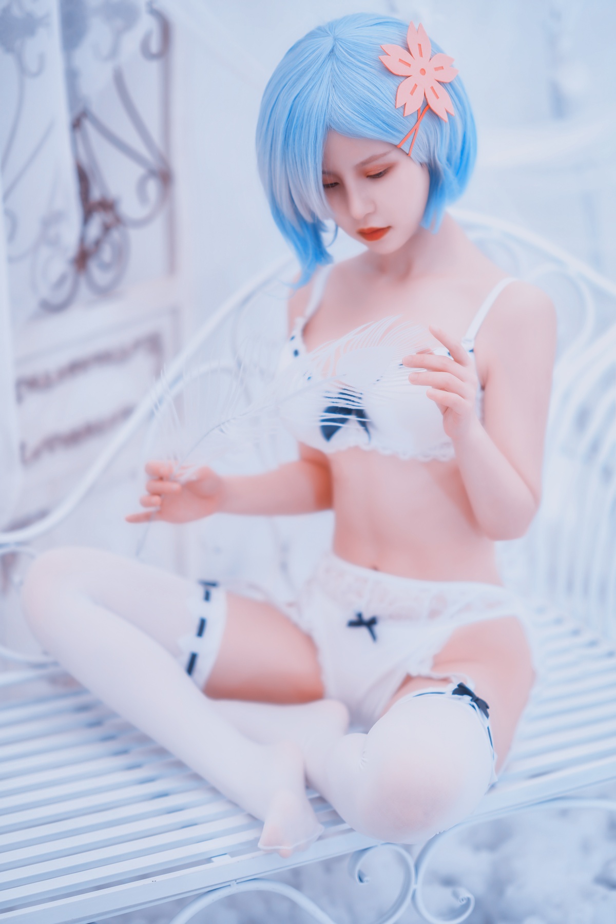 图片[2]-【coser】晕崽Zz – NO.01 蕾姆-COS世界