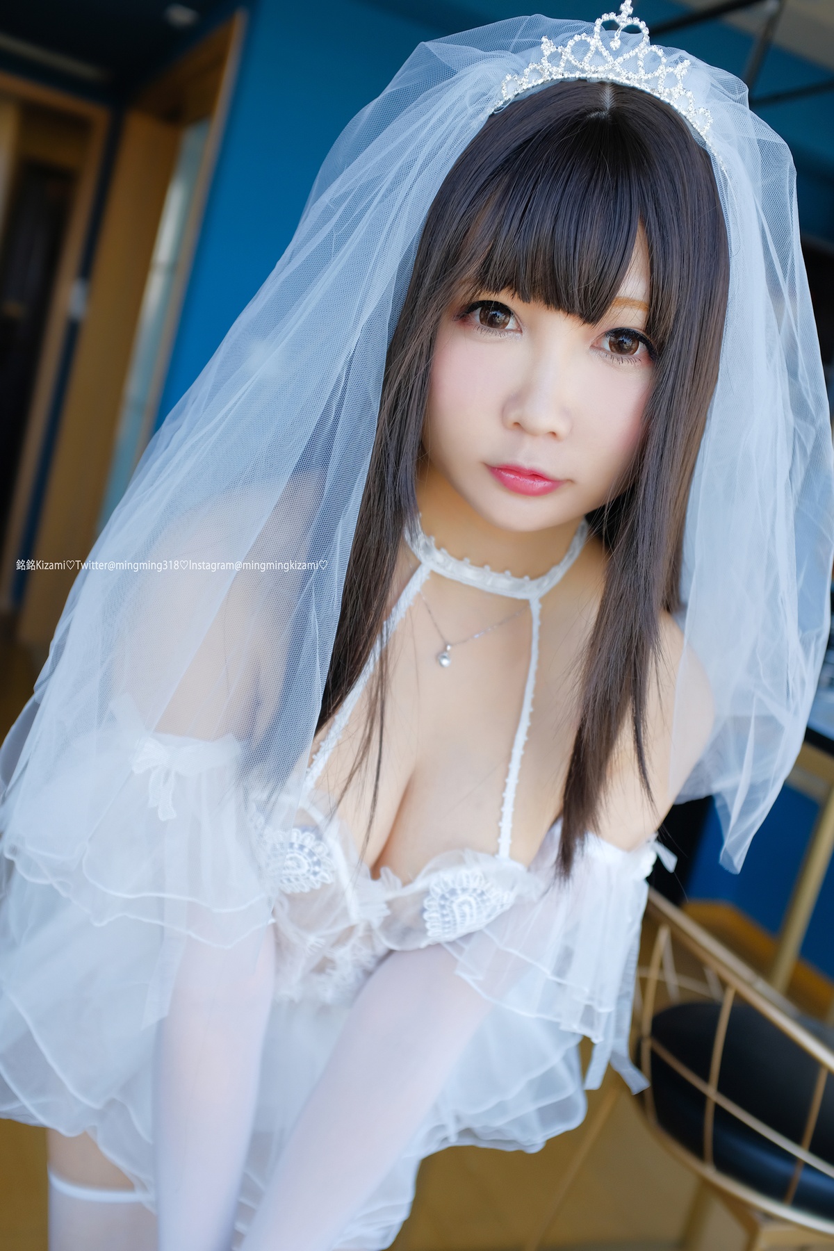图片[4]-铭铭Kizami – VOL.17 写真+自撮 エロ花嫁&チャイナドレス-COS世界