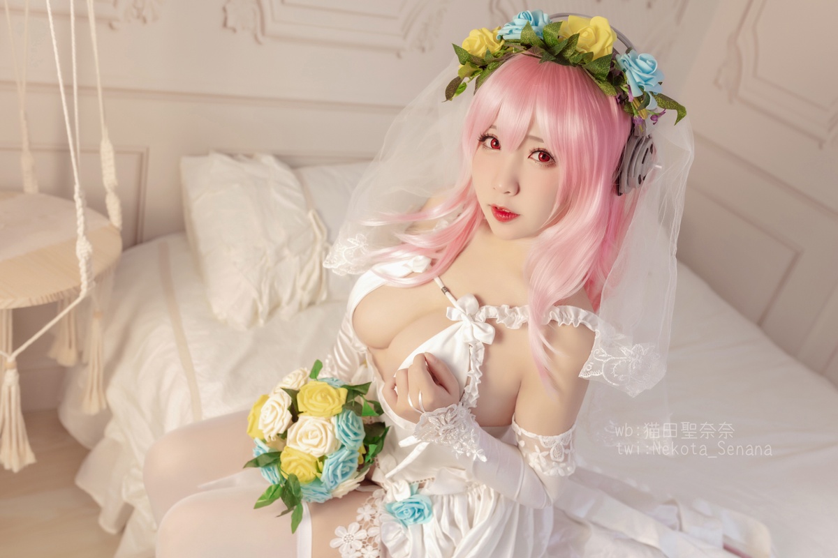 【coser】猫田圣奈奈 索尼子周年花嫁-COS世界