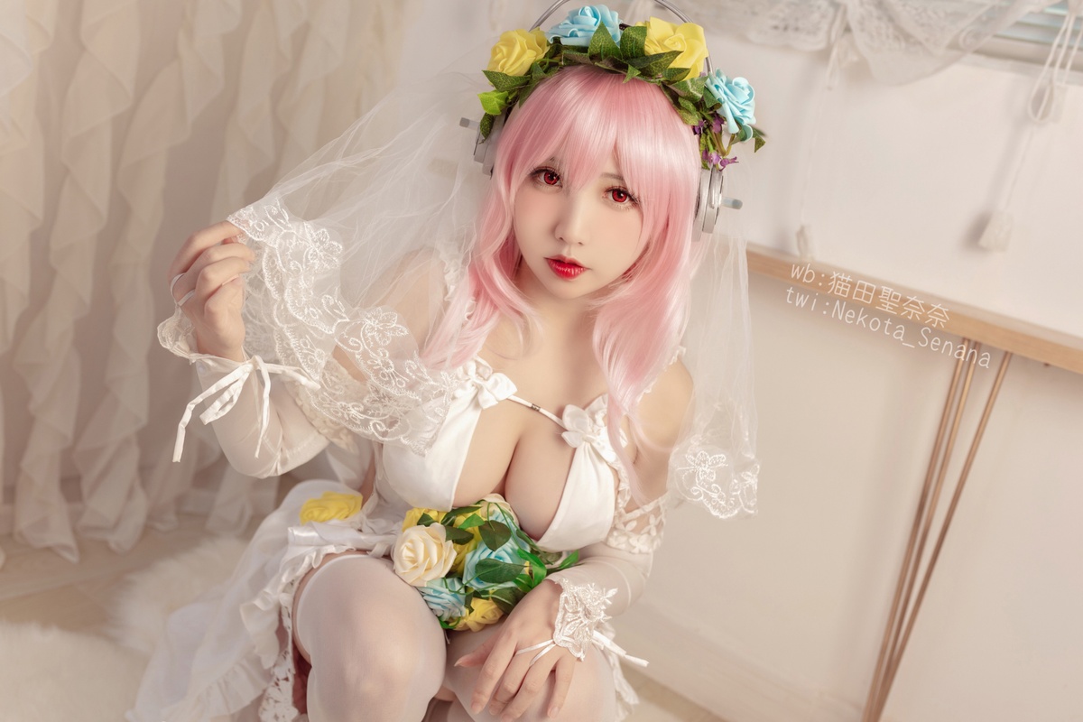 图片[3]-【coser】猫田圣奈奈 索尼子周年花嫁-COS世界