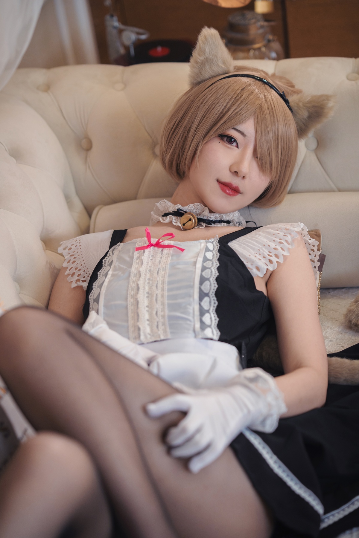 图片[3]-【coser】弥音音 – NO.37 丽塔 女仆-COS世界