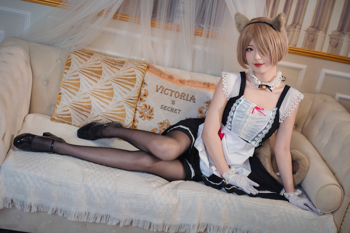 图片[5]-【coser】弥音音 – NO.37 丽塔 女仆-COS世界