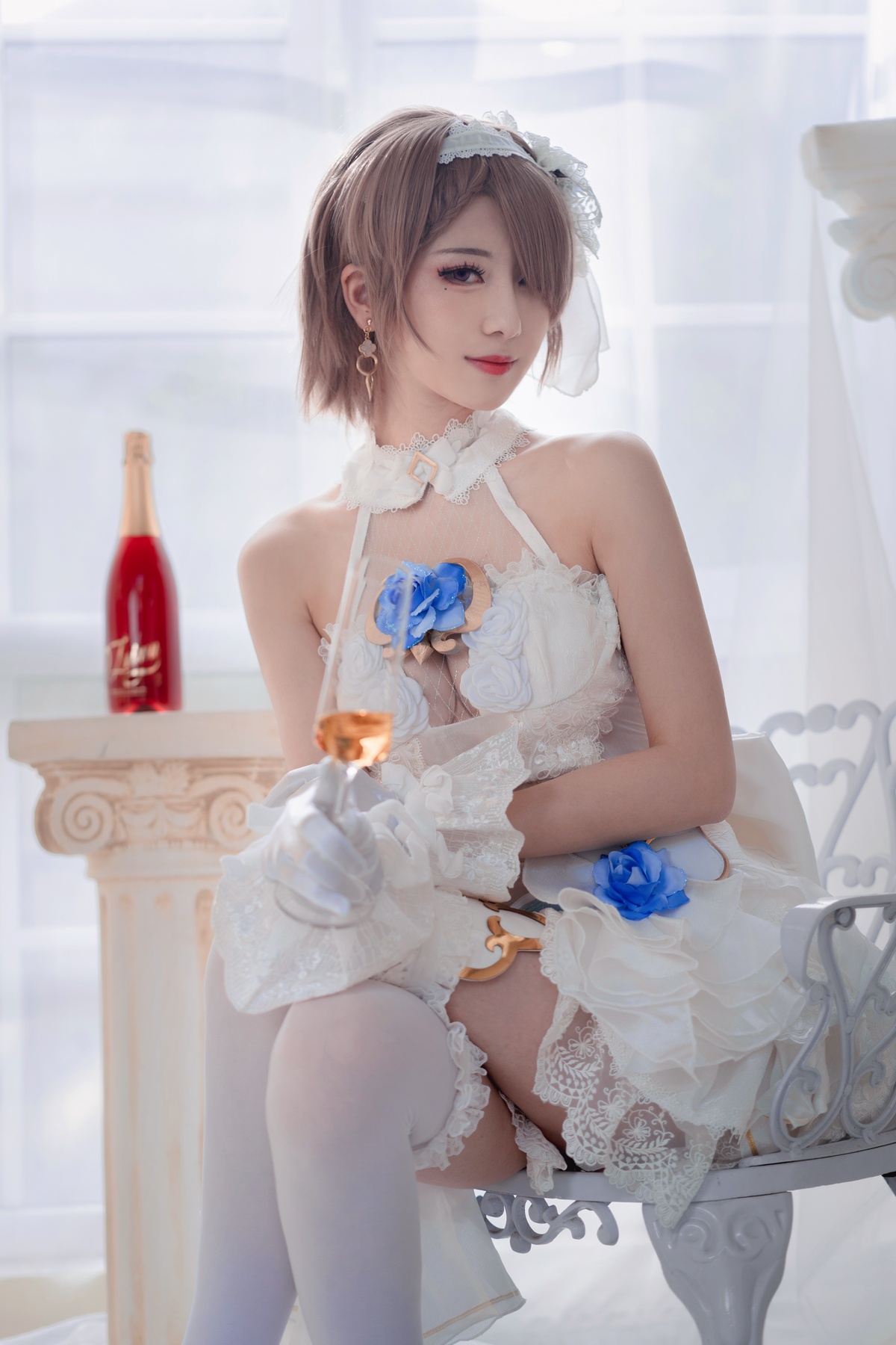 图片[3]-【coser】弥音音 – NO.38 丽塔 花嫁-COS世界