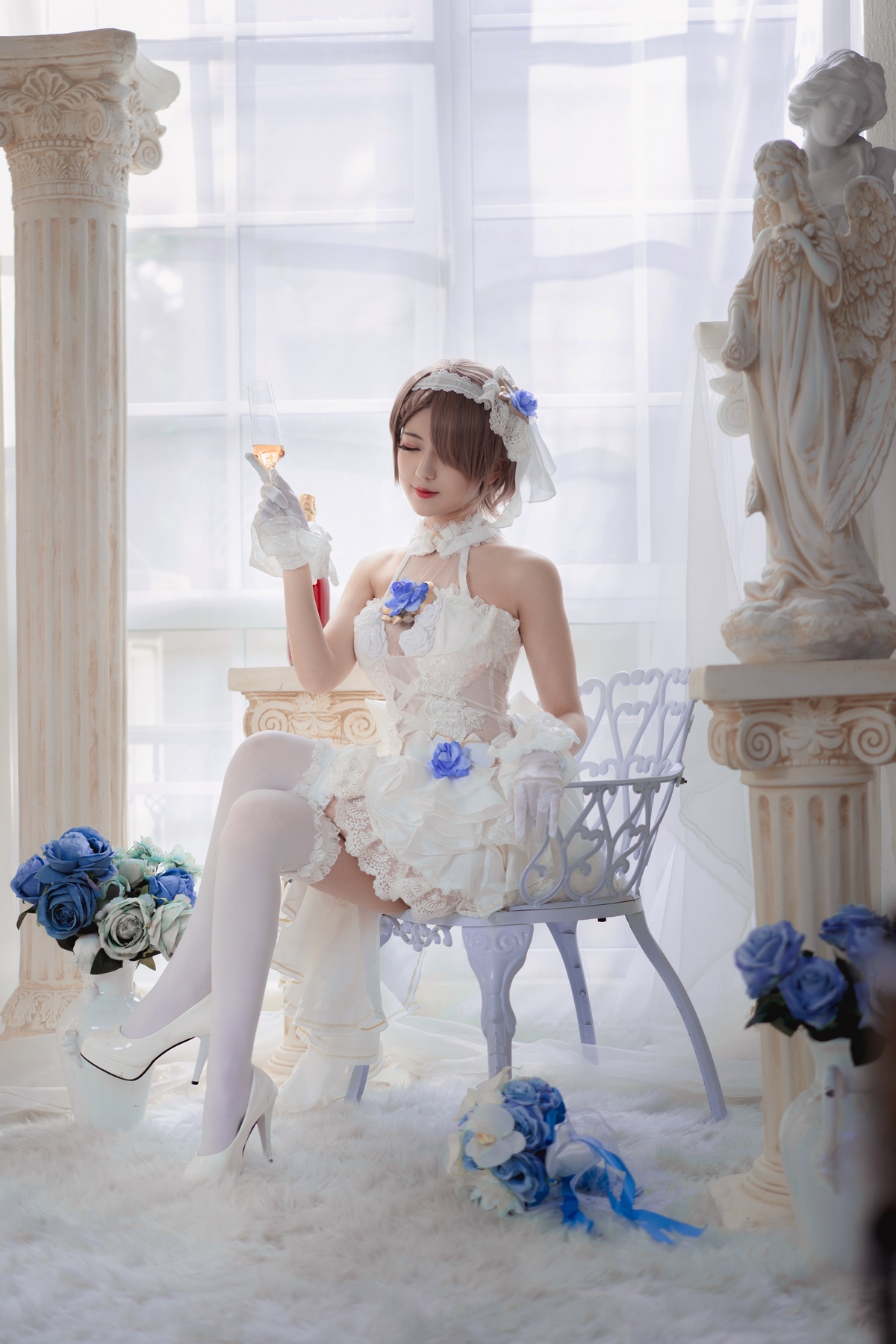 图片[2]-【coser】弥音音 – NO.38 丽塔 花嫁-COS世界