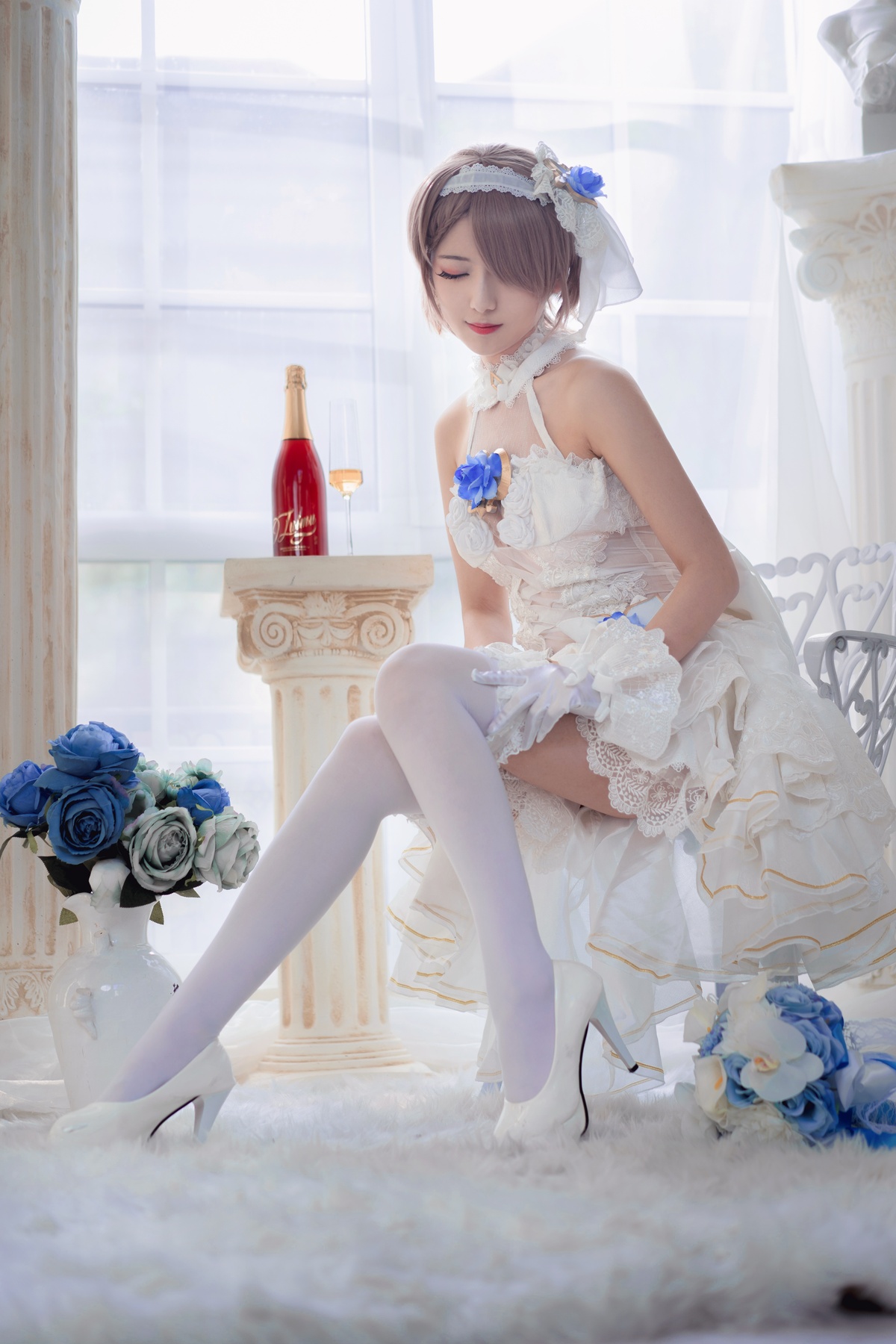 图片[4]-【coser】弥音音 – NO.38 丽塔 花嫁-COS世界