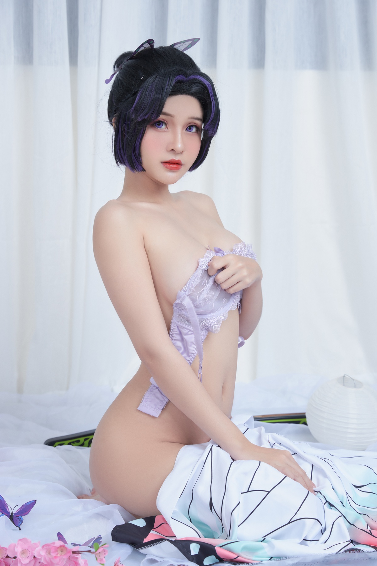 图片[3]-微博Coser@Azami – NO.50 Shinobu Kocho 鬼灭の刃-COS世界