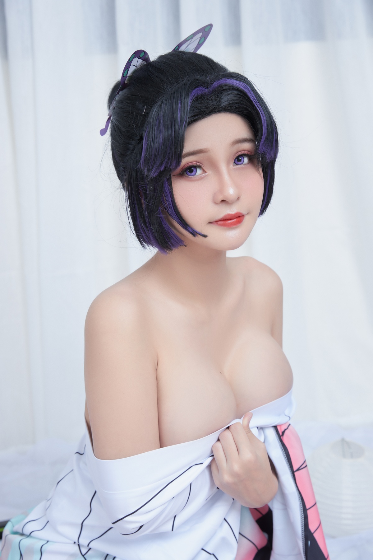 图片[5]-微博Coser@Azami – NO.50 Shinobu Kocho 鬼灭の刃-COS世界