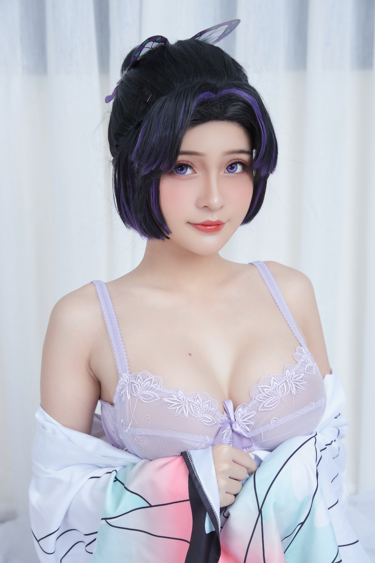 图片[2]-微博Coser@Azami – NO.50 Shinobu Kocho 鬼灭の刃-COS世界