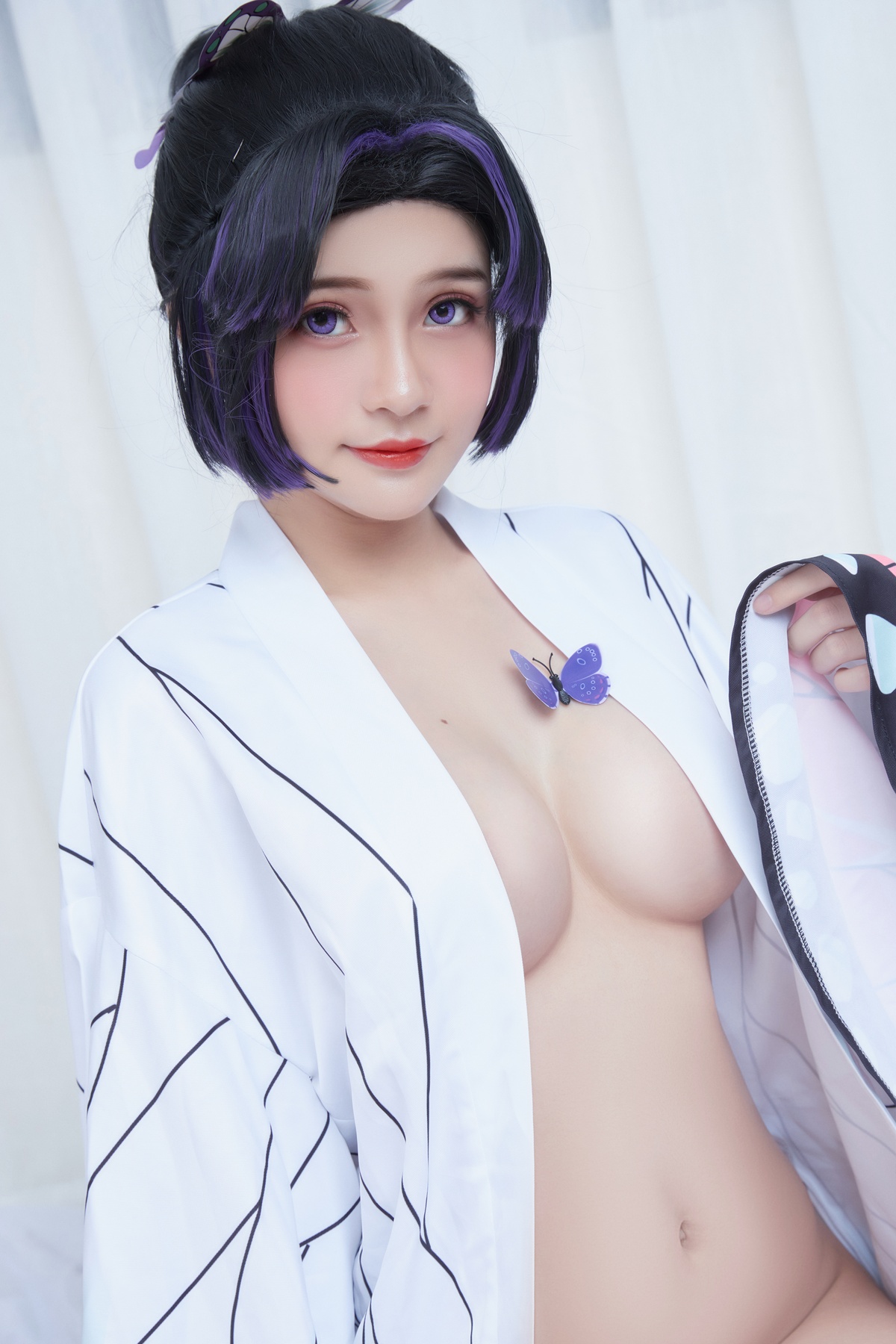 图片[4]-微博Coser@Azami – NO.50 Shinobu Kocho 鬼灭の刃-COS世界