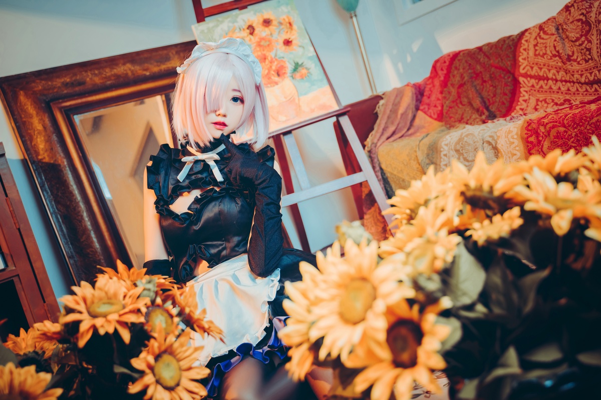 图片[2]-微博Coser@猫君君_MaoJun – NO.11 玛修女仆-COS世界