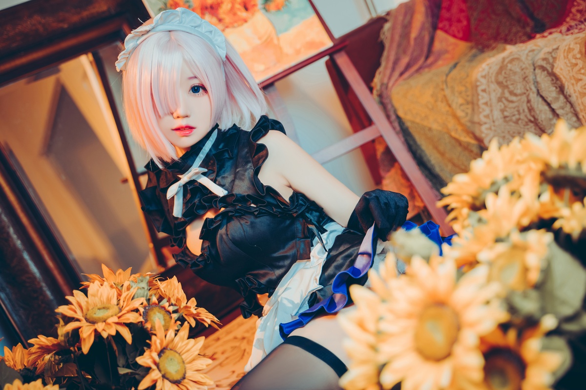 图片[5]-微博Coser@猫君君_MaoJun – NO.11 玛修女仆-COS世界