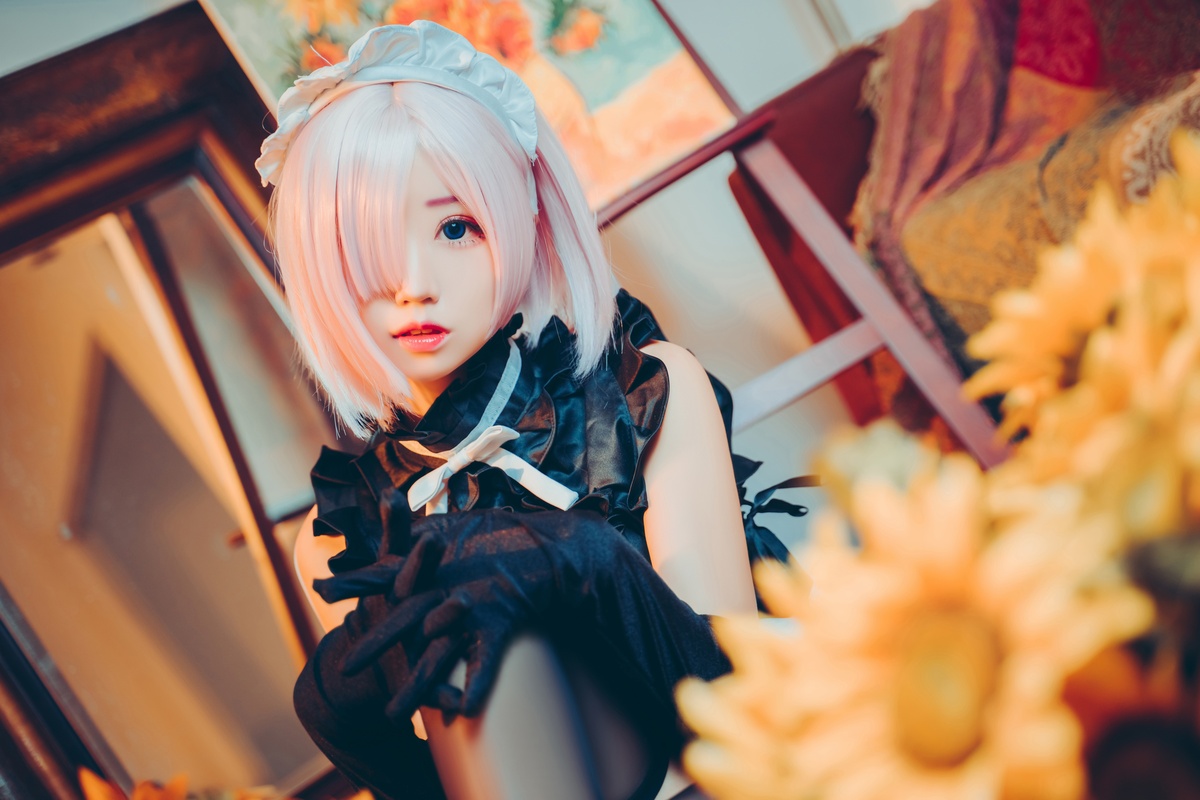 图片[4]-微博Coser@猫君君_MaoJun – NO.11 玛修女仆-COS世界