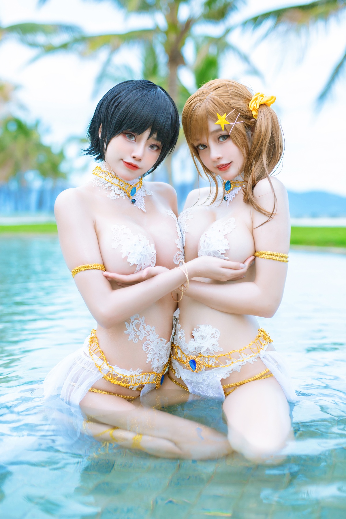 图片[2]-微博Coser@Azami – NO.44 &Byoru Martini Dress-COS世界