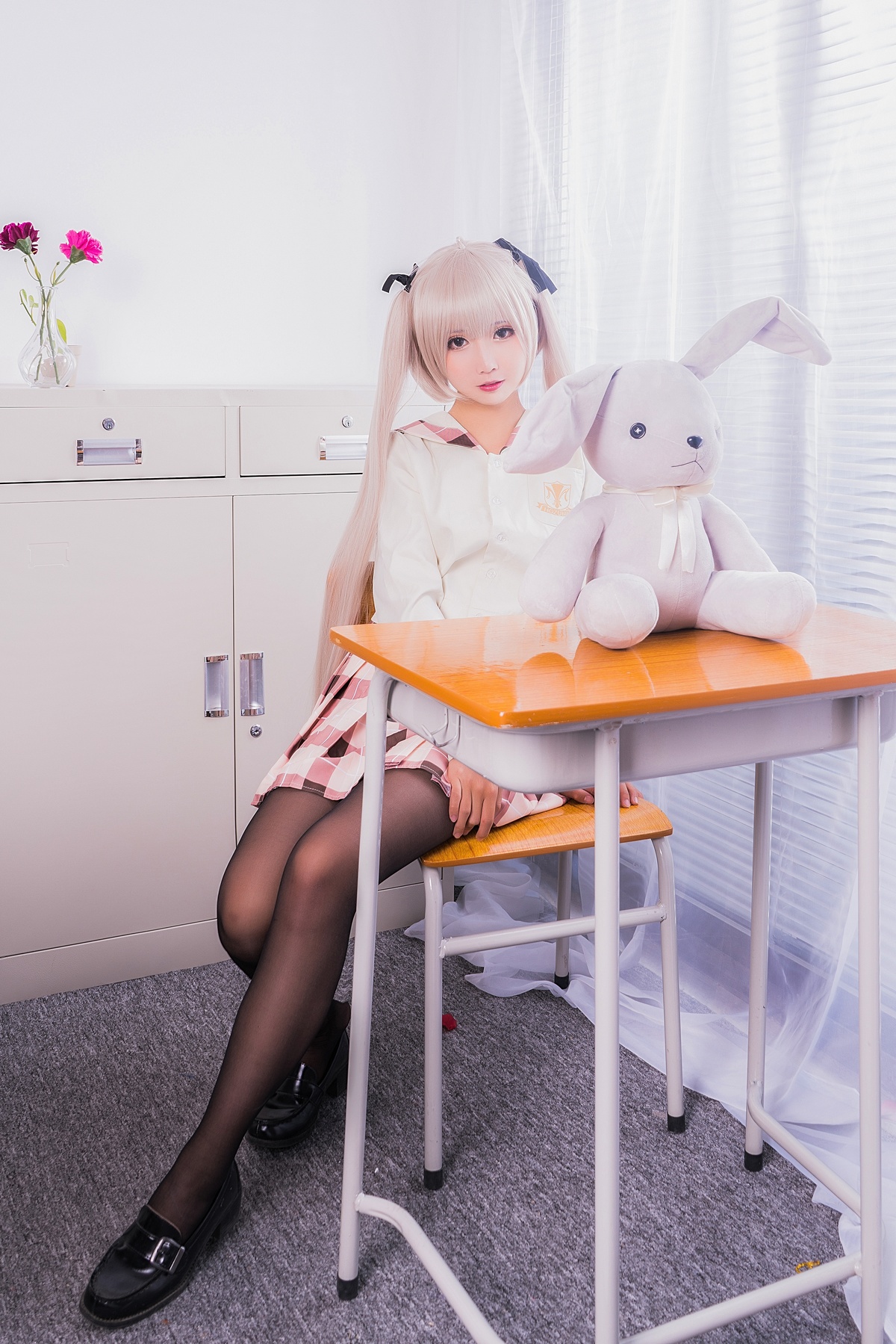 图片[5]-微博Coser@面饼仙儿 NO.005 黑丝穹妹-COS世界