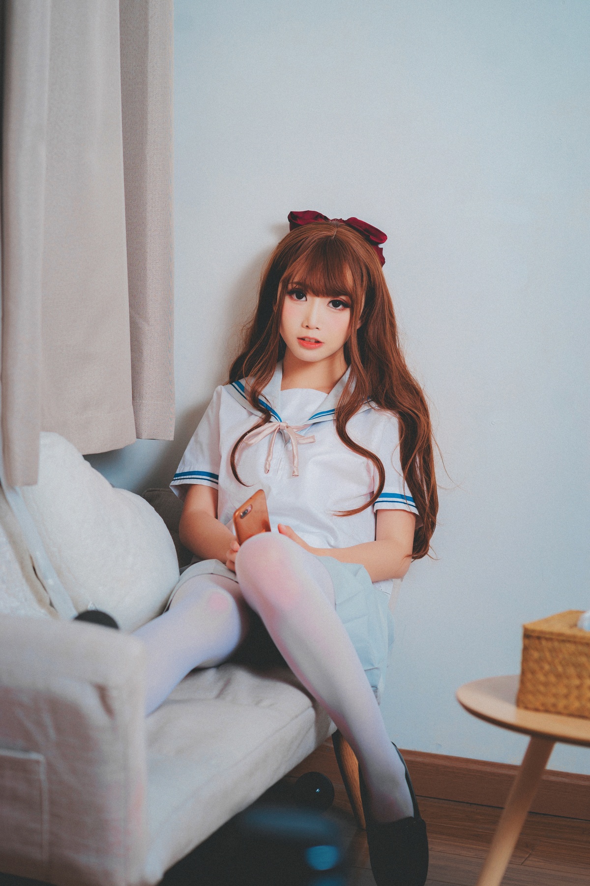 图片[3]-微博Coser@面饼仙儿 NO.043 JK秀-COS世界