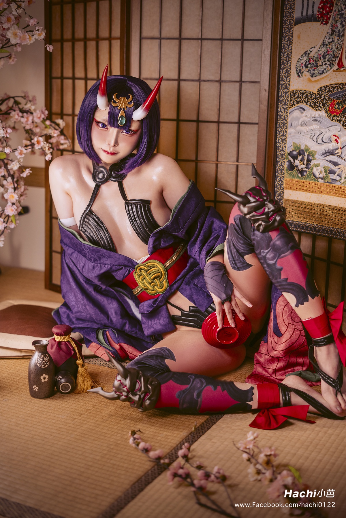 「微博萝莉」Hachi 小芭 NO.005 酒吞童子 Shuten Douji FGO-COS世界