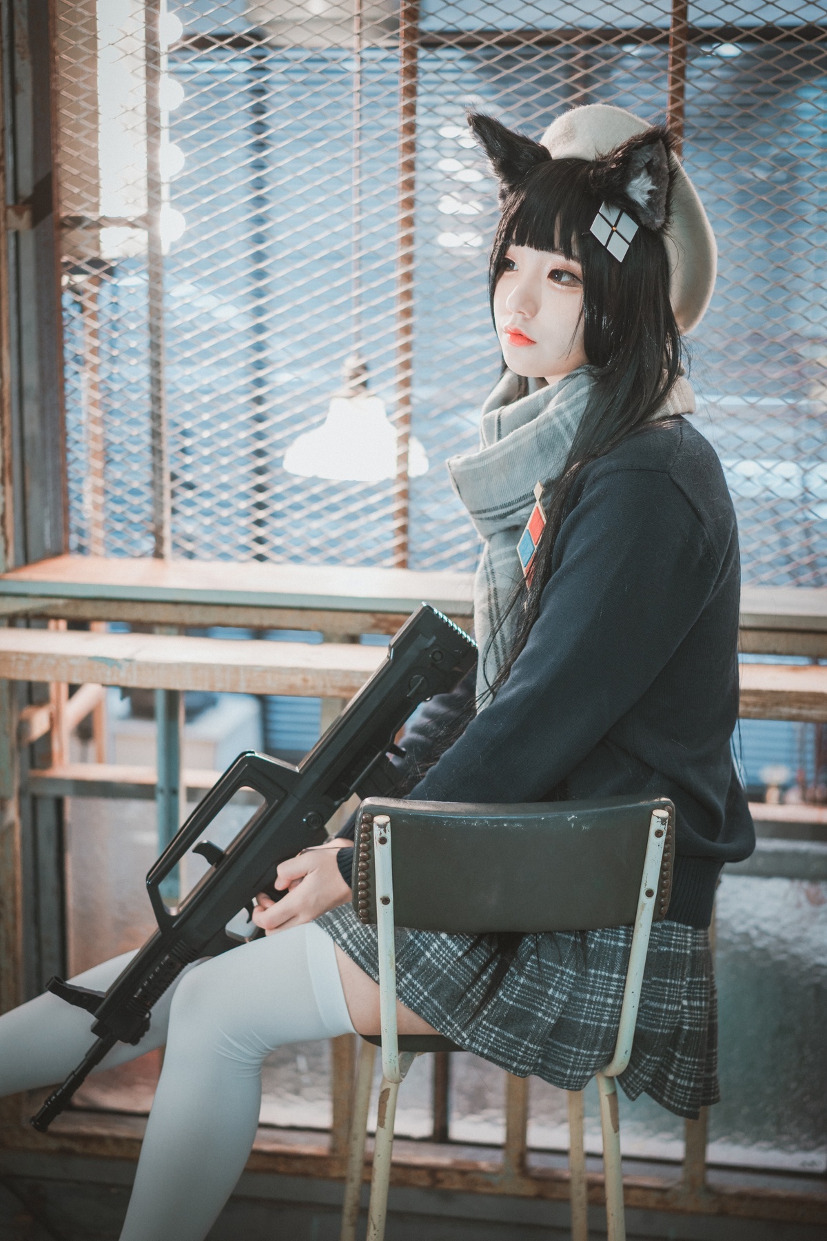 图片[2]-「韩国网红」Jenny  – NO.19 Jenny – 白色毕业季少女前线-COS世界