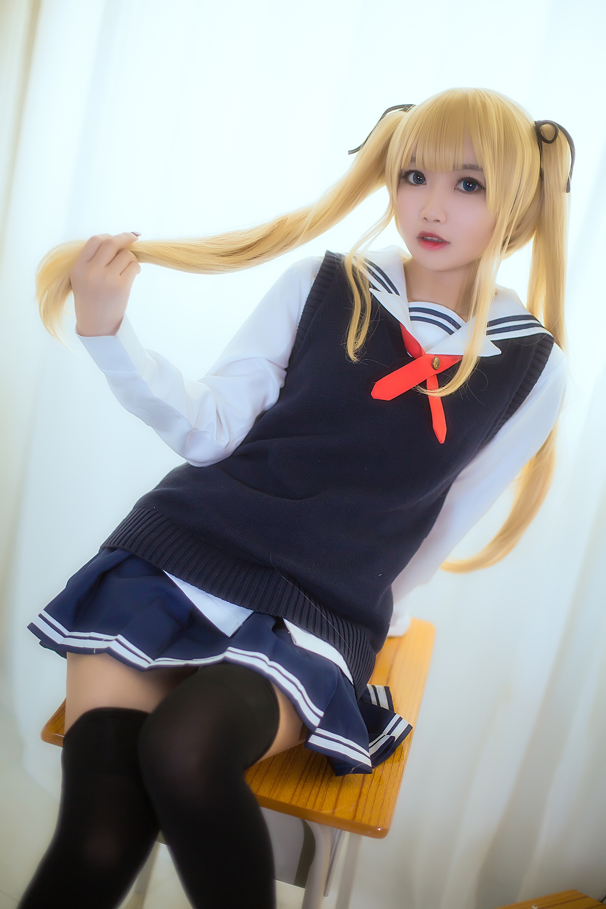 图片[2]-鬼畜瑶-英梨梨 校服-COS世界