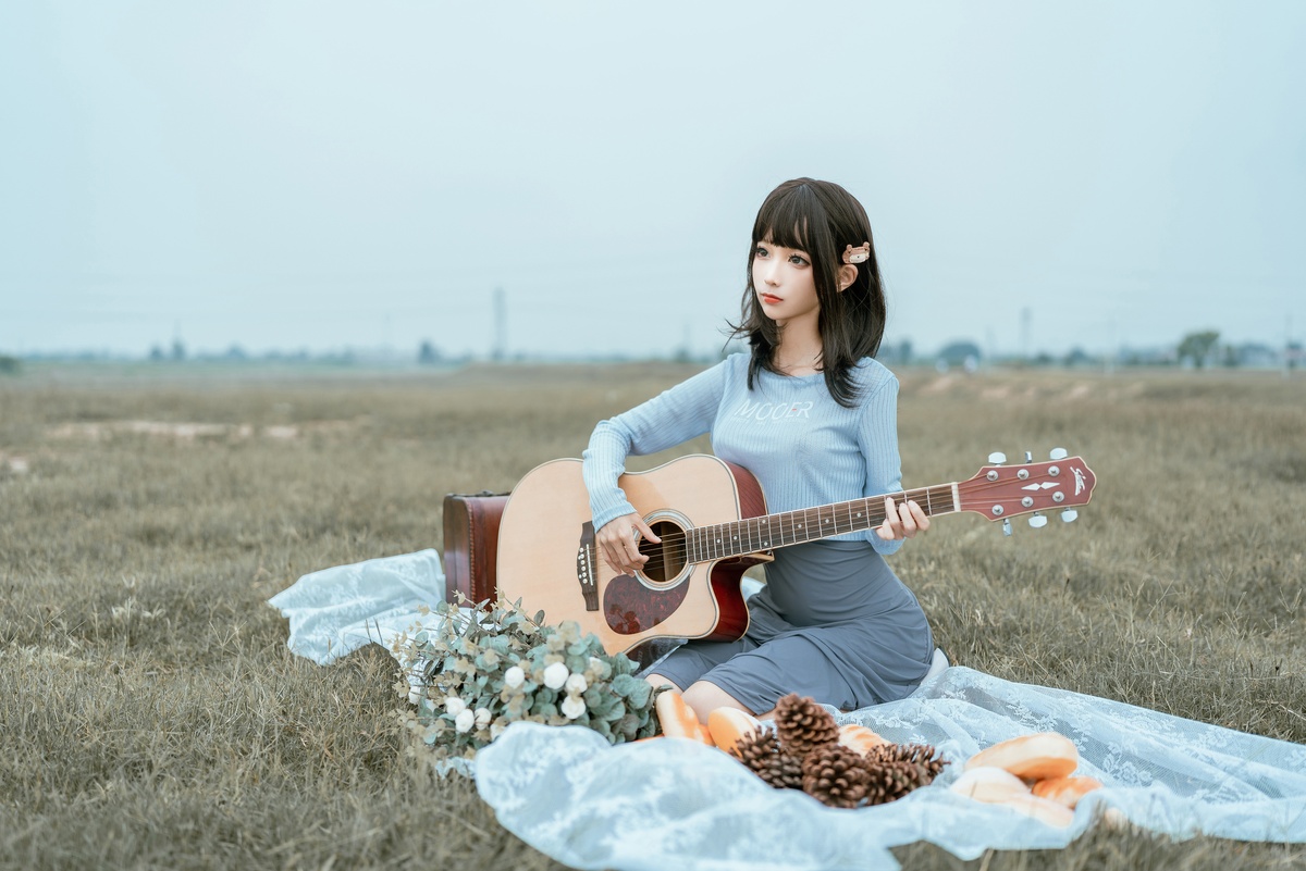微博Coser@蠢沫沫 – NO.122 吉他妹妹-COS世界
