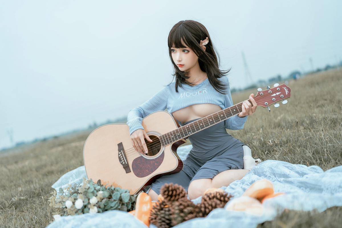 图片[3]-微博Coser@蠢沫沫 – NO.122 吉他妹妹-COS世界