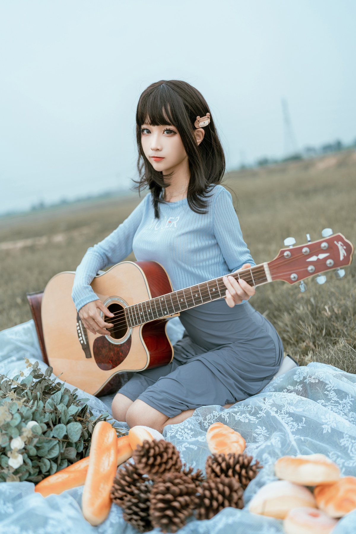 图片[2]-微博Coser@蠢沫沫 – NO.122 吉他妹妹-COS世界